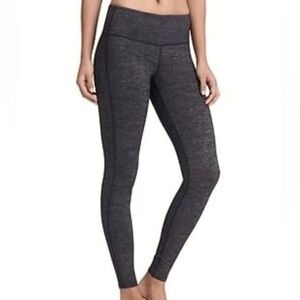 ATHLETA,QUEST CHATURANGA “Dk Heather Gray” LEGGINGS, WM’S SZ-M *Like New!